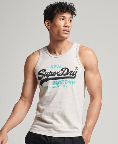 Men's Heritage Trägerhemd mit Vintage-Logo - Größe: S - Superdry - Modalova