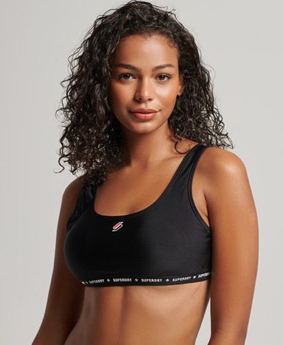 Damen Code Elastisches Micro-Oberteil - Größe: 38 - Superdry - Modalova