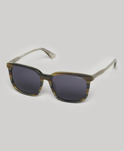 Women's Classic Tortoiseshell Print SDR Sorcha Sunglasses, Grey - Superdry - Modalova