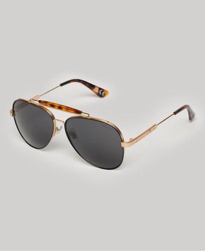 Men's Sdr Estrada Sunglasses Brown / Gold/Smoke - Size: 1SIZE - Superdry - Modalova