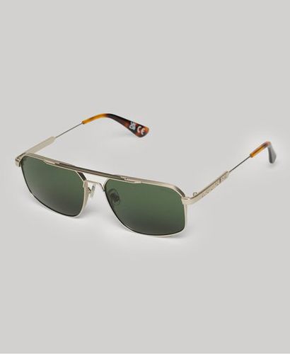 Men's Classic Brand Detail SDR Coleman Sunglasses, Gold - Superdry - Modalova