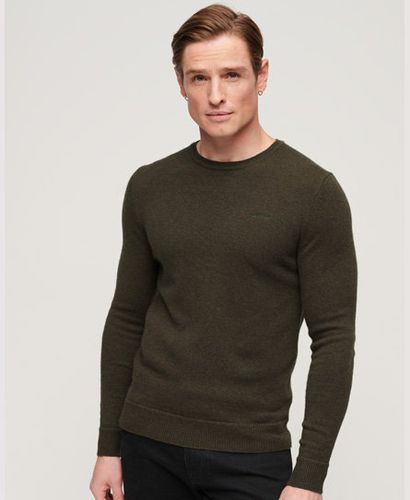 Men's Essential Pullover mit Rundhalsausschnitt - Größe: L - Superdry - Modalova