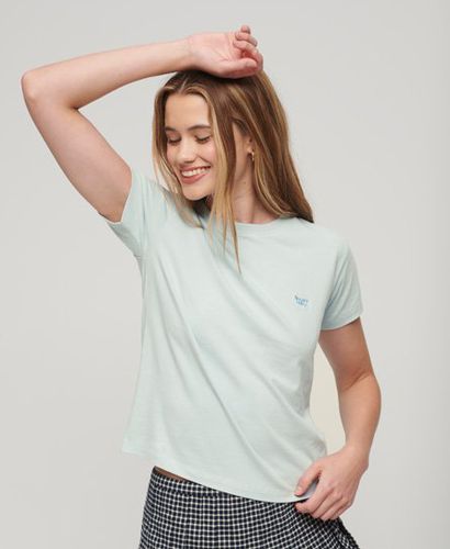 Damen Essential 90er-Jahre T-Shirt mit Logo - Größe: 34 - Superdry - Modalova