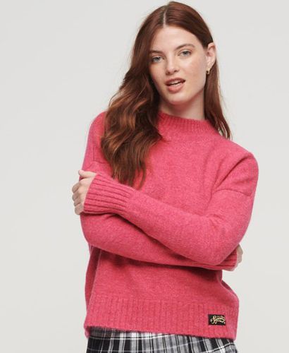 Damen Essential Pullover mit Stehkragen - Größe: 34 - Superdry - Modalova