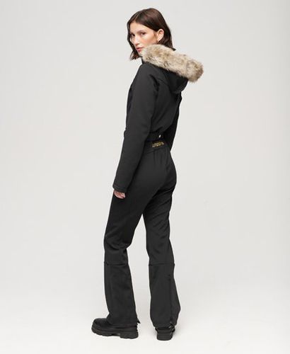 Women's Sport Ski Suit Black - Size: 10 - Superdry - Modalova