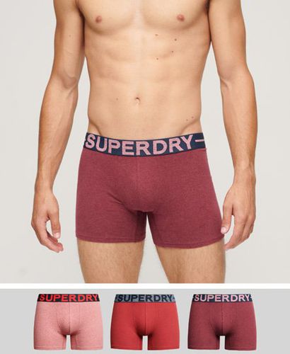 Superdry Organic Cotton Boxers Triple Pack - Men's Mens Underwear