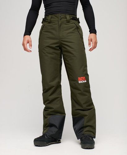 Men's Sport Freestyle Core Ski Trousers Green / Surplus Goods Olive - Size: XL - Superdry - Modalova