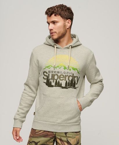 Herren Great Outdoors Hoodie mit Logo-Print, Größe: L - Superdry - Modalova