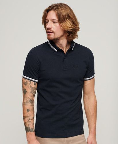 Men's Sportswear Tipped Polo Shirt / Eclipse - Size: Xxxl - Superdry - Modalova