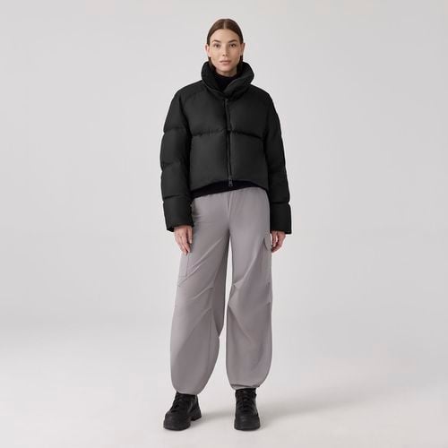 Garnet Cropped Puffer (Women, , XL) - Canada Goose - Modalova