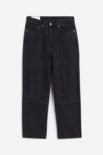 Loose Jeans Schwarz, Baggy in Größe 28/32. Farbe: - H&M - Modalova