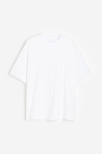 T-Shirt in Oversized Fit Weiß Größe L. Farbe: - H&M - Modalova