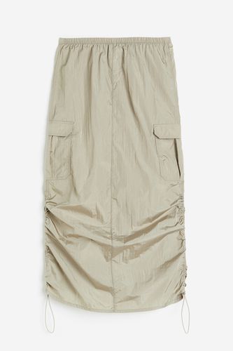 Fallschirmrock aus Nylon Helles Khakigrün, Röcke in Größe S. Farbe: - H&M - Modalova