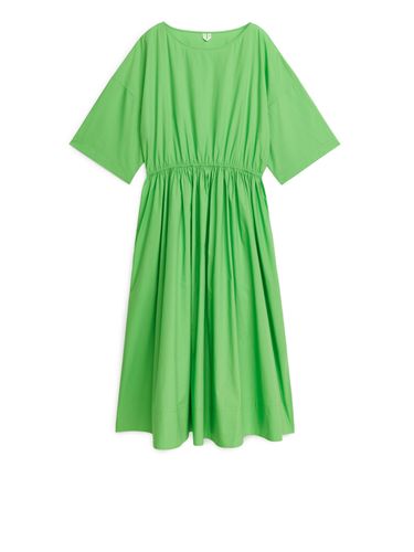 Weites Baumwollkleid Grün, Alltagskleider in Größe 38. Farbe: - Arket - Modalova