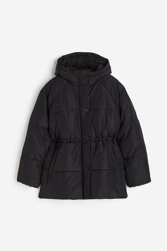 Puffer-Jacke mit Tunnelzug Schwarz, Jacken in Größe XS. Farbe: - H&M - Modalova