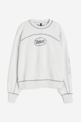 Sweatshirt mit Print Hellgrau/Slipknot, Sweatshirts in Größe M. Farbe: - H&M - Modalova