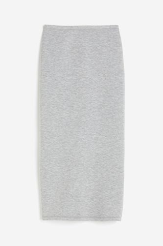 Bleistiftrock aus Scuba Hellgraumeliert, Röcke in Größe XXS. Farbe: - H&M - Modalova