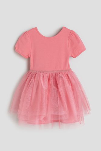 Kleid mit Tüllrock und Puffärmeln Rosa, Kleider in Größe 134/140. Farbe: - H&M - Modalova
