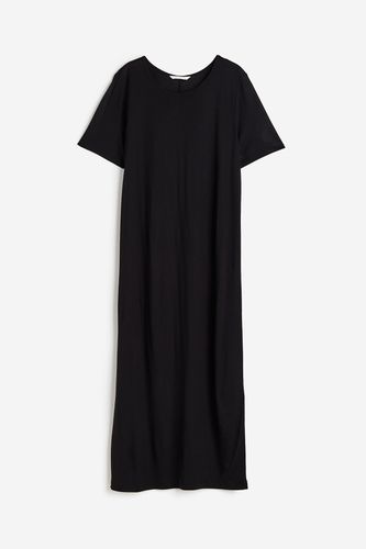T-Shirt-Kleid Schwarz, Alltagskleider in Größe S. Farbe: - H&M - Modalova