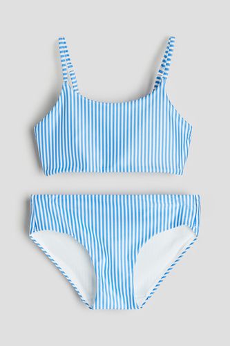 Bikini Blau/Gestreift, Bikinis in Größe 158/164. Farbe: - H&M - Modalova