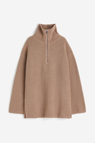 Gerippter Pullover mit Zipper in Größe XS - H&M - Modalova