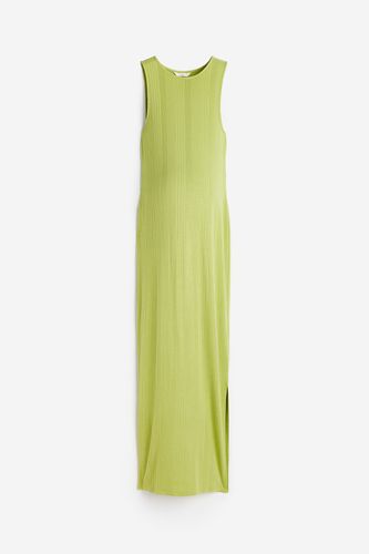 MAMA Geripptes Kleid Olivgrün, Kleider in Größe XXL. Farbe: - H&M - Modalova