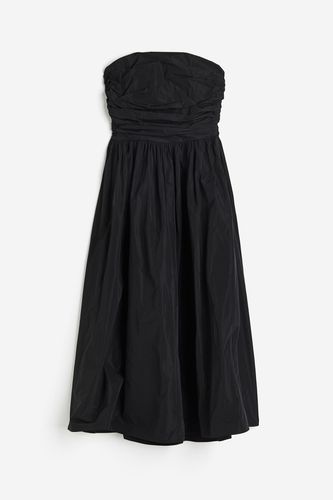 Bandeau-Kleid Schwarz, Alltagskleider in Größe 40. Farbe: - H&M - Modalova