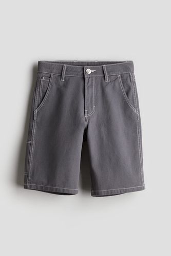 Carpenter-Shorts Dunkelgrau in Größe 146. Farbe: - H&M - Modalova