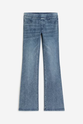 Ausgestellte Jerseyhose Dunkles Denimblau, Hosen in Größe 158. Farbe: - H&M - Modalova