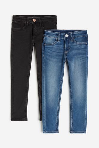 Pack Super Soft Skinny Fit Jeans Denimblau/Schwarz in Größe 92. Farbe: - H&M - Modalova