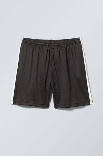 Weit geschnittene Shorts im Colorblock-Design Schwarz in Größe XS. Farbe: - Weekday - Modalova