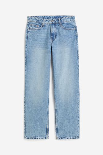 S Baggy Low Jeans Helles Denimblau in Größe 50. Farbe: - H&M - Modalova