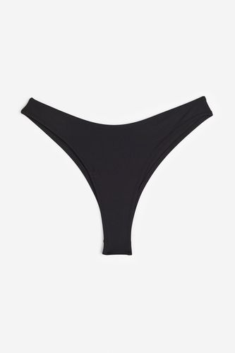 Bikinihose Brazilian Schwarz, Bikini-Unterteil in Größe 50. Farbe: - H&M - Modalova