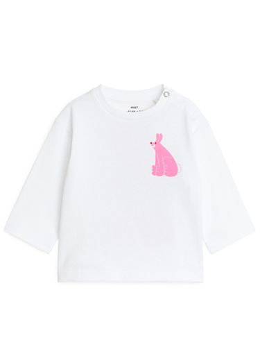 Langärmeliges T-Shirt von und YUK FUN Weiß/Rosa, T-Shirts & Tops in Größe 50/56. Farbe: - Arket - Modalova