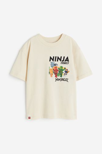 T-Shirt mit Print Hellbeige/LEGO Ninjago, T-Shirts & Tops in Größe 92. Farbe: - H&M - Modalova