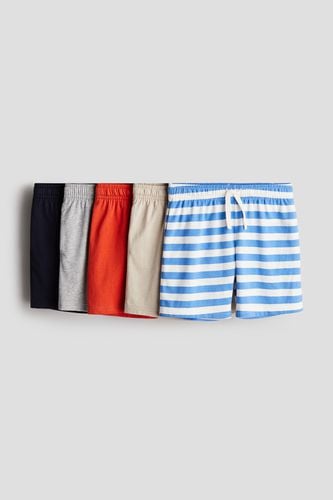 Er-Pack Shorts aus Baumwolljersey Blau/Gestreift in Größe 134. Farbe: - H&M - Modalova