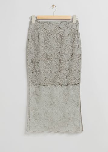 Decorative Lace Pencil Skirt , Röcke in Größe 42 - & Other Stories - Modalova