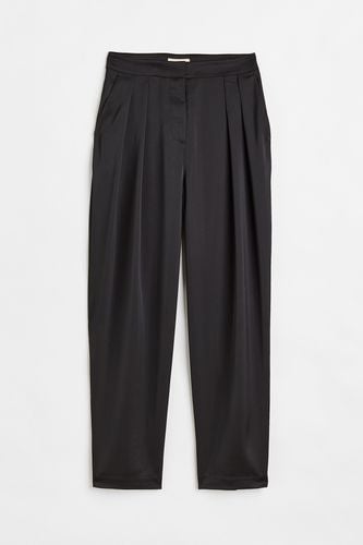 Elegante Hose Schwarz, Anzughosen in Größe 36. Farbe: - H&M - Modalova