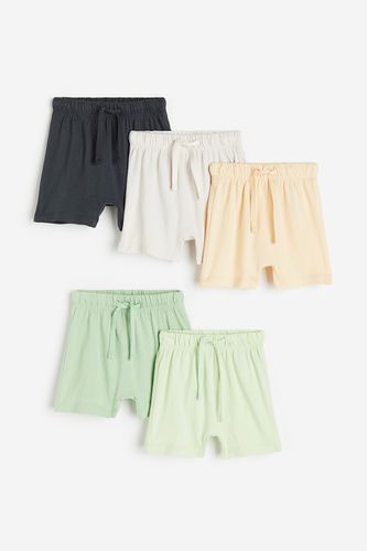 Er-Pack Shorts aus Baumwolljersey Hellgrün/Hellgelb in Größe 68. Farbe: - H&M - Modalova
