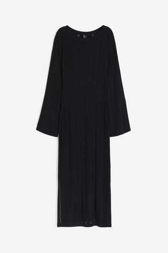 Bodycon-Kleid aus Strukturstrick Schwarz, Alltagskleider in Größe M. Farbe: - H&M - Modalova