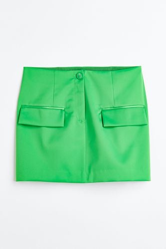 Minirock Knallgrün, Röcke in Größe 36. Farbe: - H&M - Modalova