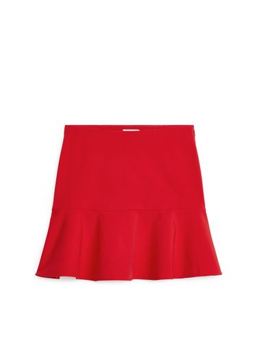 Ausgestellter Minirock Rot, Röcke in Größe 34. Farbe: - Arket - Modalova