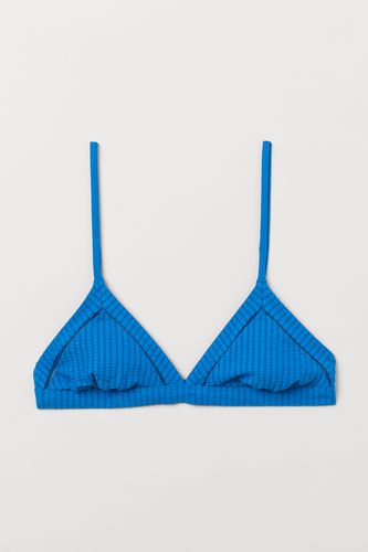 Triangel-Bikinitop Knallblau, Bikini-Oberteil in Größe 32. Farbe: - H&M - Modalova