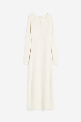 Kleid in Pointellestrick Cremefarben, Alltagskleider Größe XS. Farbe: - H&M - Modalova