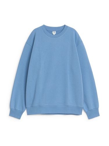 Lockeres Sweatshirt aus Frottee Blau, Sweatshirts in Größe XXS. Farbe: - Arket - Modalova