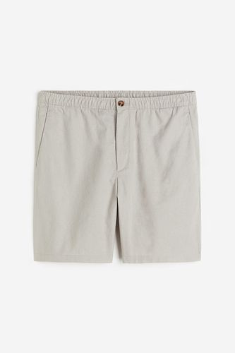 Shorts aus Leinenmix Regular Fit Hellgrau in Größe XS. Farbe: - H&M - Modalova