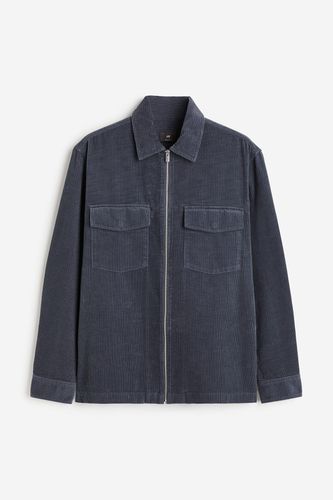 Overshirt aus Cord in Regular Fit Dunkelblau, Jacken Größe XS. Farbe: - H&M - Modalova