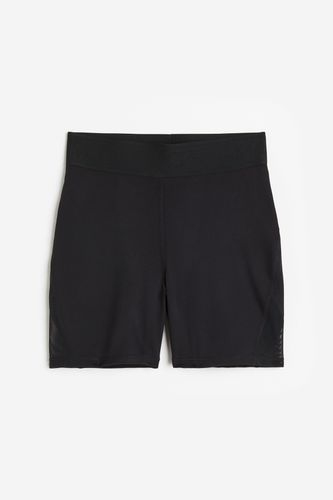 DryMove™ Sport-Hotpants mit Meshdetail Schwarz, Sport-Shorts in Größe S. Farbe: - H&M - Modalova