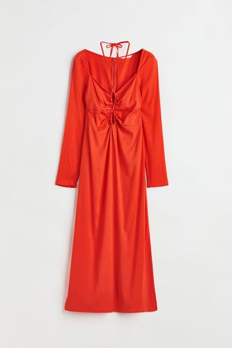 Bodycon-Kleid mit Neckholder Knallrot, Alltagskleider in Größe S. Farbe: - H&M - Modalova