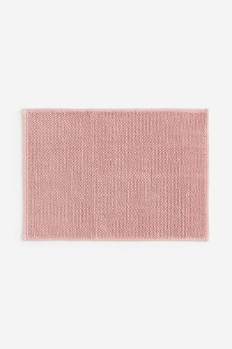 Badematte aus Baumwolle Rosa in Größe 50x70 cm. Farbe: - H&m Home - Modalova